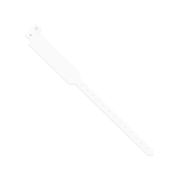 Wristband Identification Tri-Laminate White Imprint / Writing Surface 500/Box